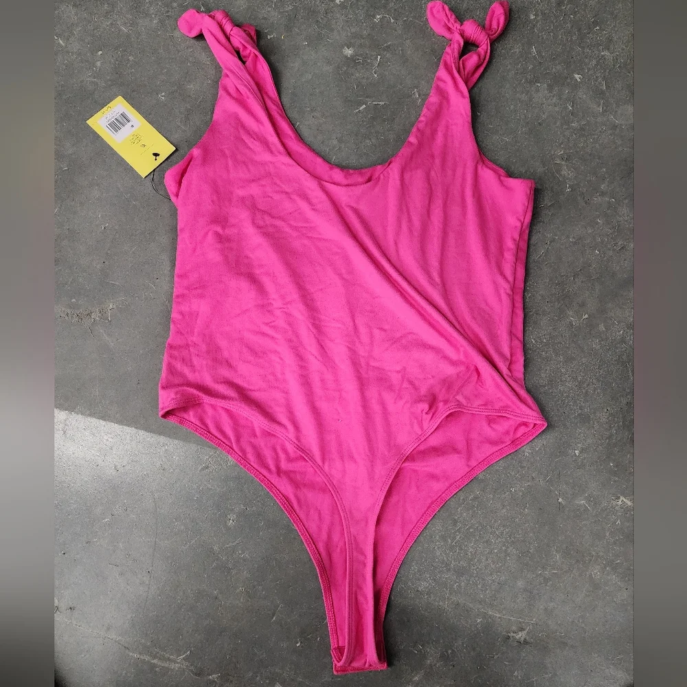 Hot Pink Bodysuit - Picture 5 of 5